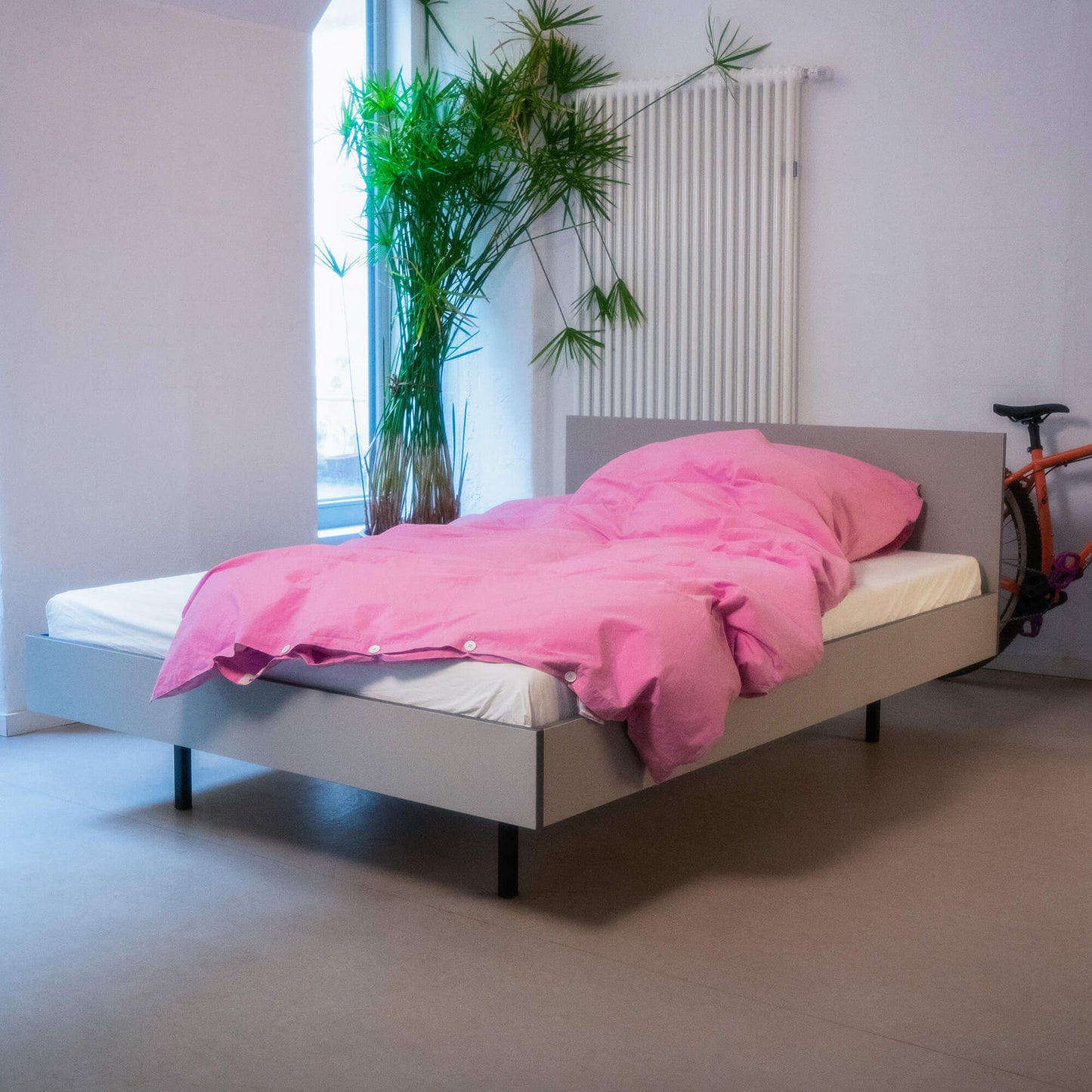 Linoleumbett Bartmann