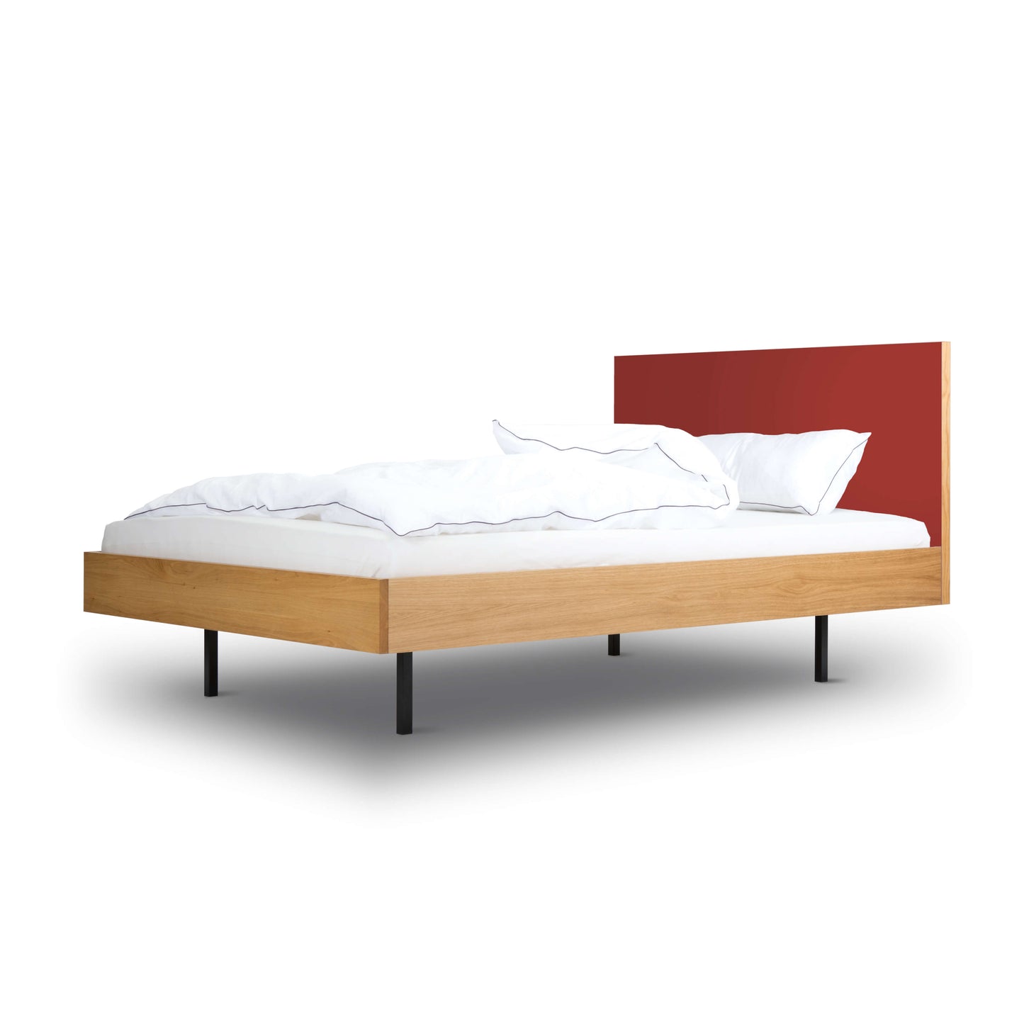 Unidorm bett, Linoleumkopfteil Salsa