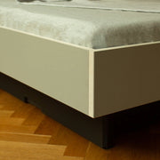 Linoleumbett mit Kopfteil 120 x 200 cm