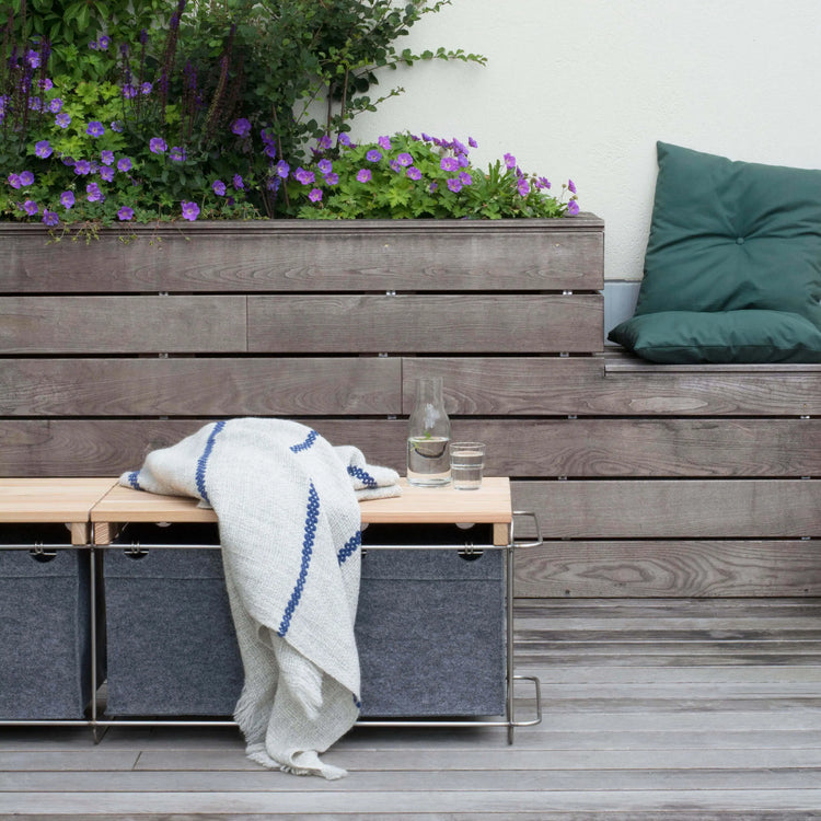 Grit - Outdoor Sitzbank mit Stauraum